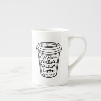 Caneca De Porcelana Mocha, Vodka, Valium Mug