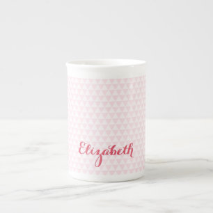 Caneca De Porcelana Modern Trendant Chic Elegant Custom Name Girly Pin