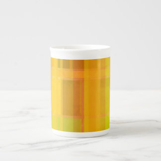 Caneca De Porcelana Moderno Abstrato | Cores Cítricas Coloridas