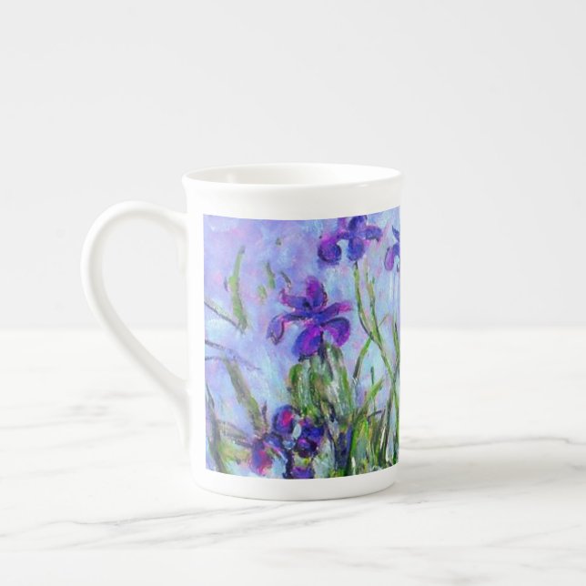 Caneca De Porcelana Monet Lilac Irises (Esquerda)