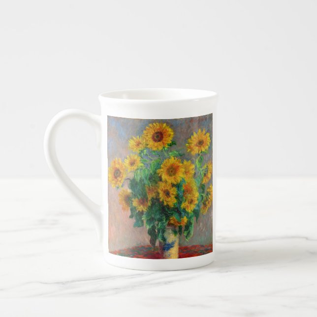 Caneca De Porcelana Monet Sunflower (Esquerda)