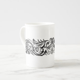 Caneca De Porcelana Monstros Bound Bone China Mug