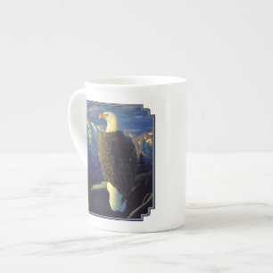 Caneca De Porcelana Montanha da Águia Baldia Americana