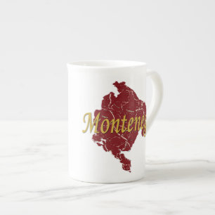 Caneca De Porcelana Montenegro