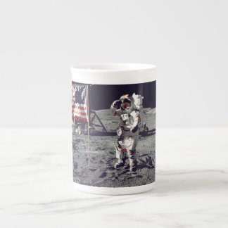 Caneca De Porcelana Moonwalk Apollo 17