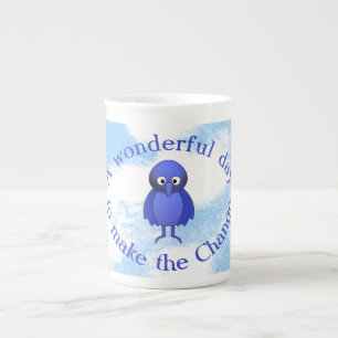 Caneca De Porcelana Motivação Bluebird