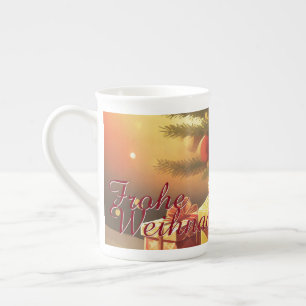 Caneca De Porcelana Motivo, mit Geschenken unterm Weihnachtsbaum 37016