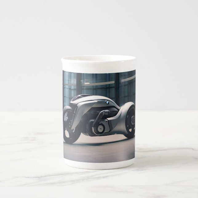 Caneca De Porcelana motocicleta (Frente)