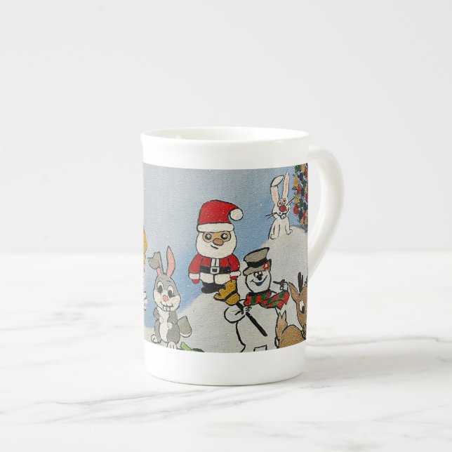 Caneca De Porcelana Mug de Especialidade de Feriado (Frente Esquerda)