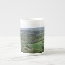 Mug de terra verde e agradável