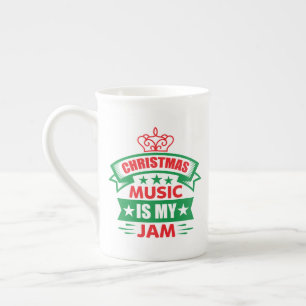 Caneca De Porcelana Música de Natal é Minha Paixão-86254