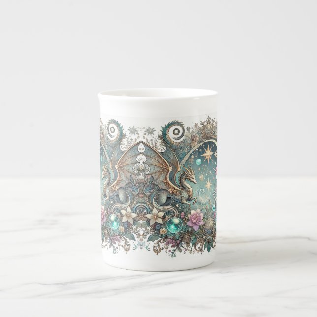 Caneca De Porcelana Mystic Realms Encantados Mug (Frente)