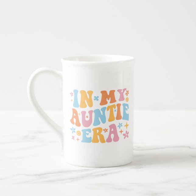 Caneca De Porcelana Na Minha Tia Era I (Esquerda)