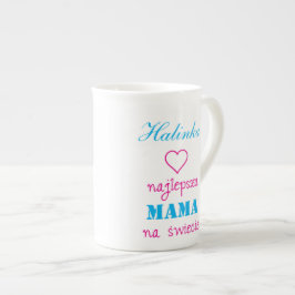 Caneca De Porcelana Na Swiecie do Mama de Najlepsza [personalize]