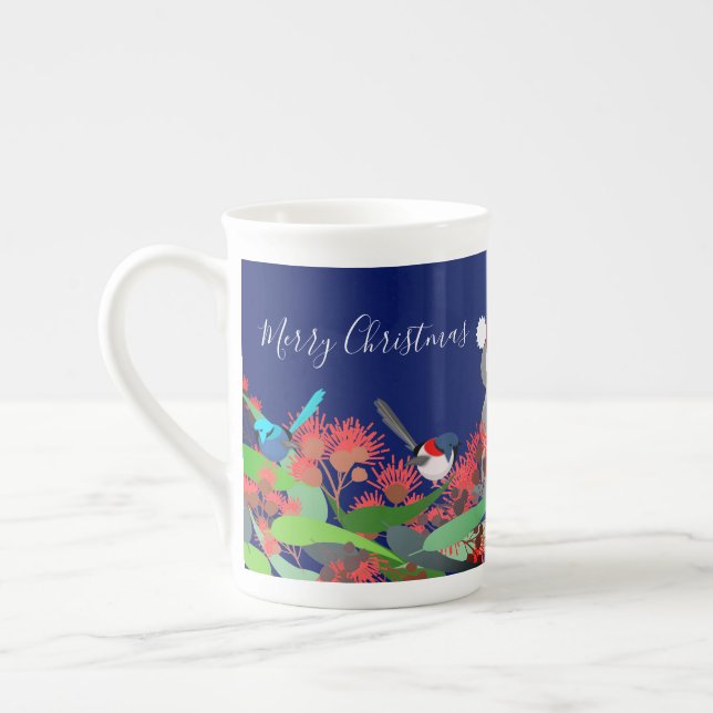 Caneca De Porcelana Natal australiano (Esquerda)