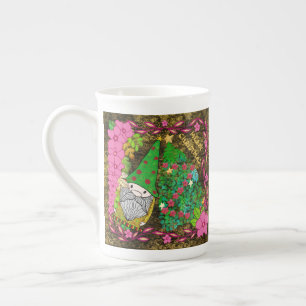 CANECA DE PORCELANA NATAL DE MERCADORIAS PERSONALIZADO COM ÁRVORE XMAS