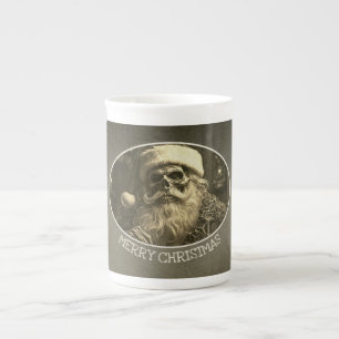 Caneca De Porcelana Natal Sinistro - Papai Noel Esqueleto 65609