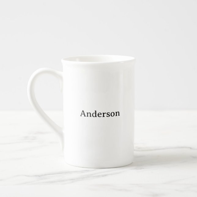 Caneca De Porcelana Negócios Profissionais Simples (Esquerda)