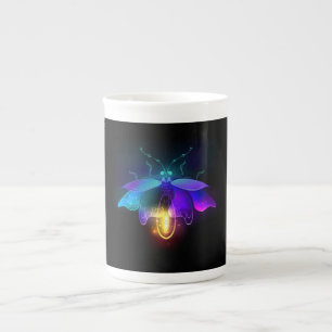 Caneca De Porcelana Neon Firefly a preto