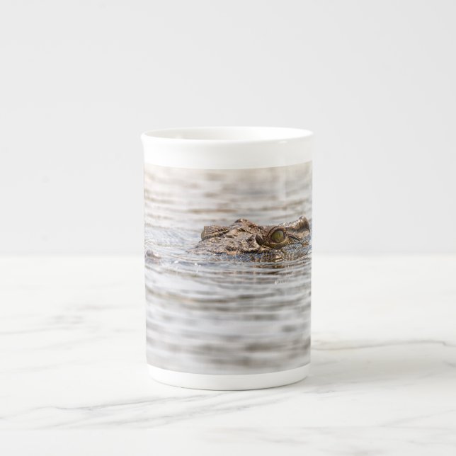 Caneca De Porcelana Nile Crocodilo (Frente)