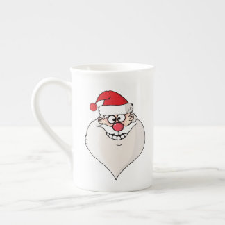 Caneca De Porcelana Noel Claus Engraçado Túmulos Personalizados