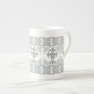 Caneca De Porcelana Nós da Cruz Celta