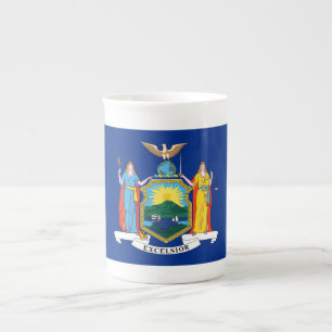 Caneca De Porcelana Nova York: O Estado Imperial, Bandeira da Grande M