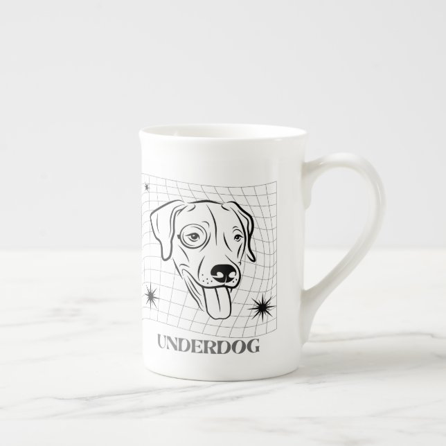 Caneca De Porcelana O azarão (Direita)