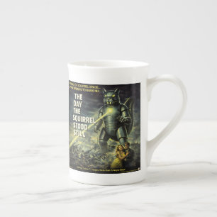 Caneca De Porcelana O Dia em que o Esquilo Parou