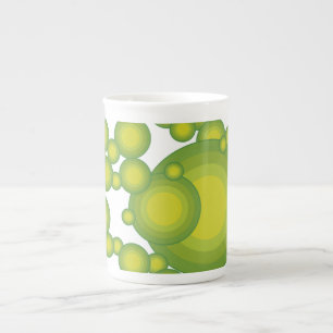 Caneca De Porcelana O estilo do ano verde 70