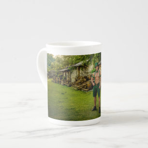 Caneca De Porcelana O fantástico duende do Dia de São Patrício da Slip