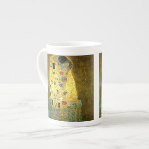 Caneca De Porcelana O ~ Gustavo Klimt do beijo