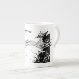 Caneca De Porcelana O jardim selvagem