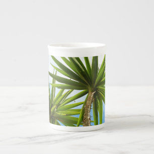 Caneca De Porcelana Oásis Tropical