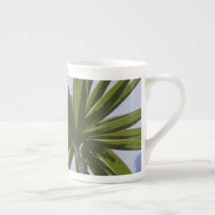 Caneca De Porcelana Oásis Tropical Palmeiras