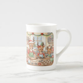 Caneca De Porcelana Oh Deer, Christmas Is Here! Coffee Mug