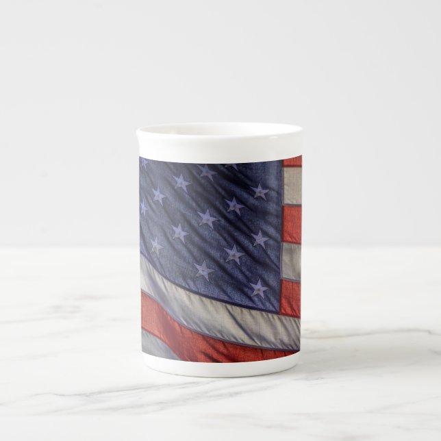 Caneca De Porcelana Old Glory (Frente)