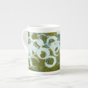 Caneca De Porcelana Orb Verde I