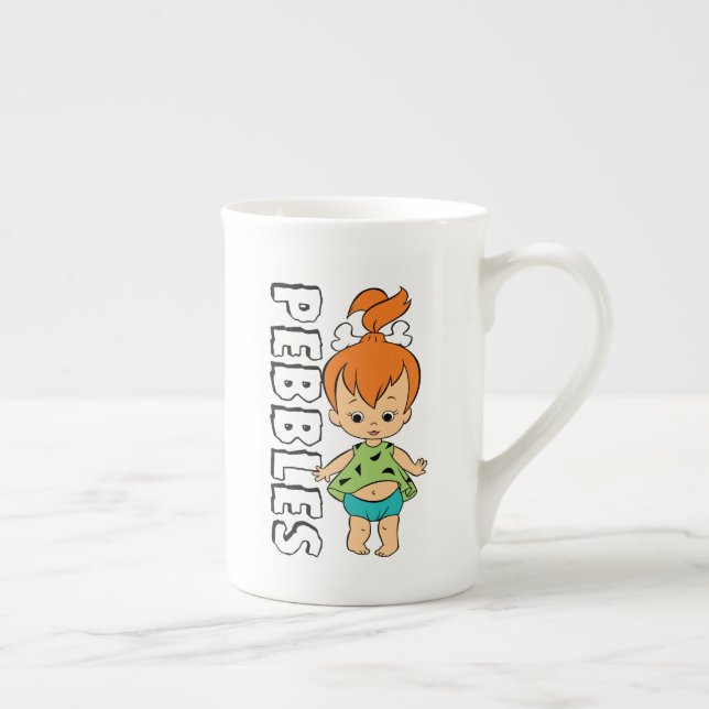 Caneca De Porcelana Os Flintstones | Pedra Flintstone (Direita)