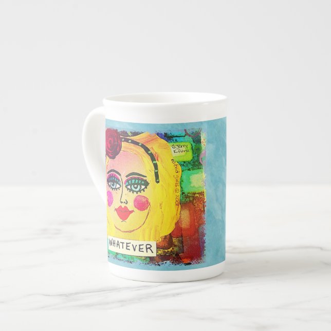 CANECA DE PORCELANA OSSO CHINA 15 ONÇA MUG-WHATEVER (Frente Esquerda)