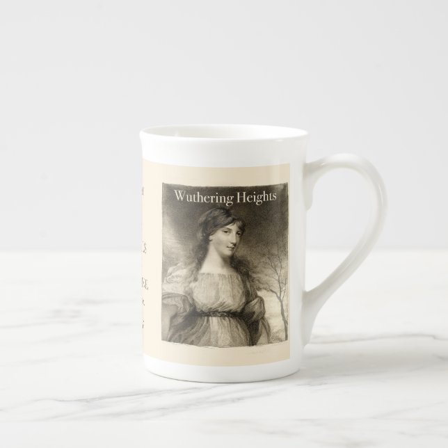 Caneca De Porcelana Osso China de Wuthering Heights (Direita)