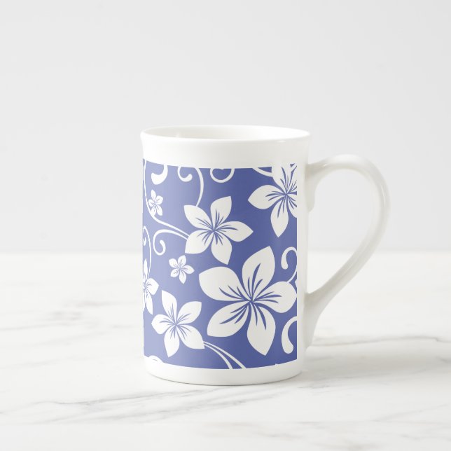 CANECA DE PORCELANA OSSOS CHINA MUG DE HAWAII AZUL (PERIWINKLE) (Direita)