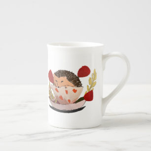 Caneca De Porcelana ouriço bebê