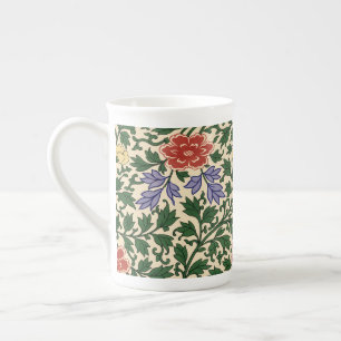 Caneca De Porcelana Padrão de Peônia Chinoiserie Vintage Owen Jones