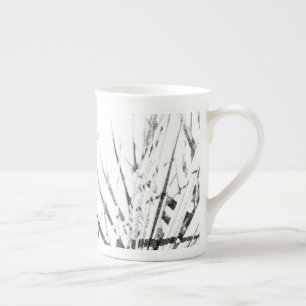 Caneca De Porcelana Palm Tree deixa um esboço de minimalismo