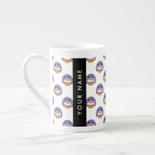 Caneca De Porcelana Papai Noel Na Chaminé, Neve, Natal, Ano Novo