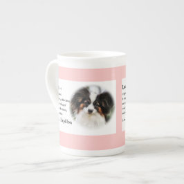 Caneca De Porcelana Papillon Love Gifts