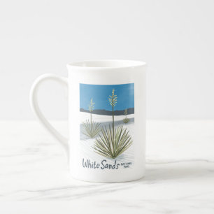 Caneca De Porcelana Parque Nacional White Sands Novo México Gysum Yuc