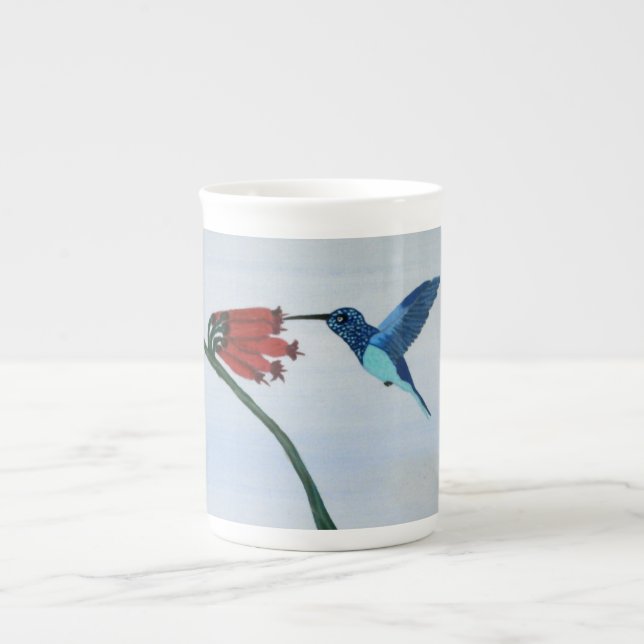 Caneca De Porcelana Pássaro-do-sol (Frente)
