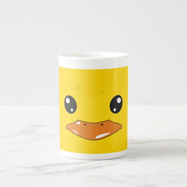 Caneca De Porcelana Pato (Frente)